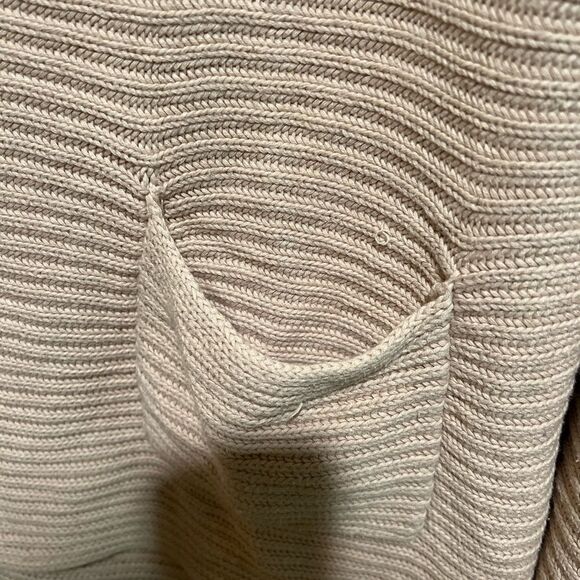 VINCE CAMUTO Tunic Sweater Rib-Knit Boat Neck Long Sleeve Pale Pink L - Picture 4 of 7